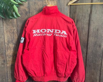 Vintage Honda Racing Team Bomber Jacket