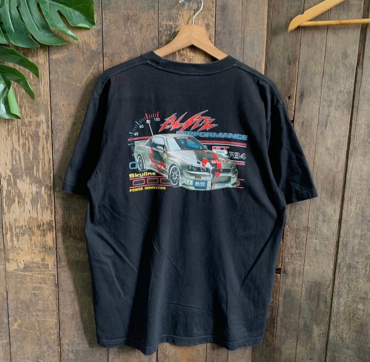 Vintage Fullscale Skyline R34 Blitz Tshirt