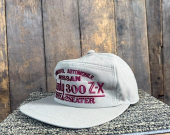 Vintage issan Fairlady 300 Z-X 7Panel Cap Hut Größe M