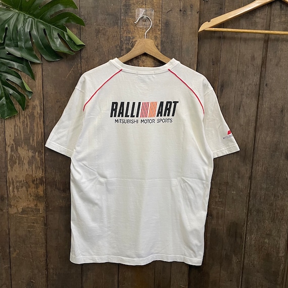 MITSUBISI PIAA RALLIART 企業ロゴ　刺繍　ワーク　シャツ MITSUBISI PIAA RALLIART 企業ロゴ刺繍ワークシャツ