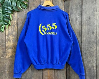 Vintage Subaru 555 Pullover Sweatshirt