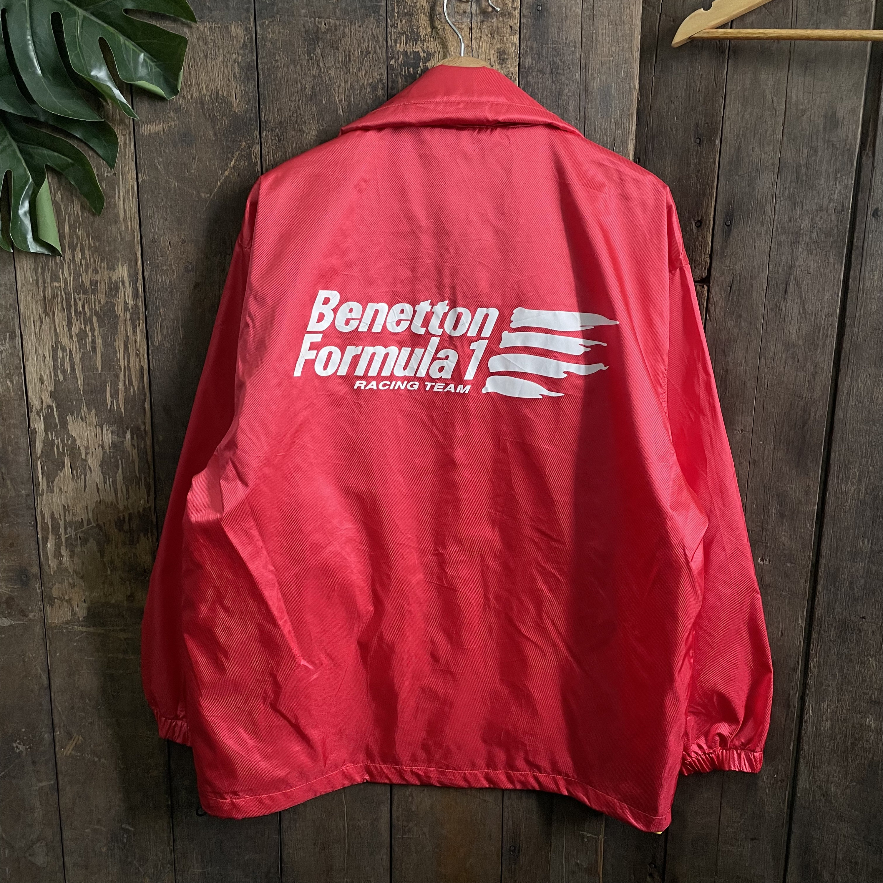 Vintage Benetton Formula 1 Coach Jacket - Etsy