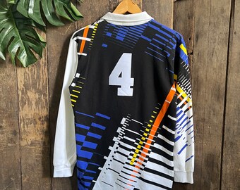 asics HIGASHIYAMA FOOTBALL シャツ 86 2001-02 Torino Asics Training Shirt - 7/10 - (S)