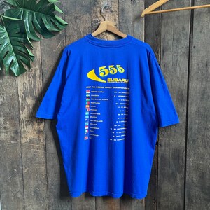 Vintage Subaru 555 World Rally Team Tshirt - Etsy