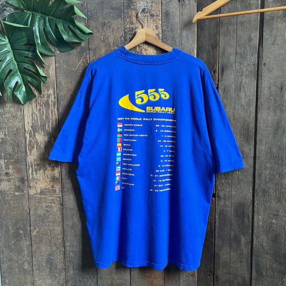 Vintage Subaru 555 World Rally Team Tshirt - Etsy