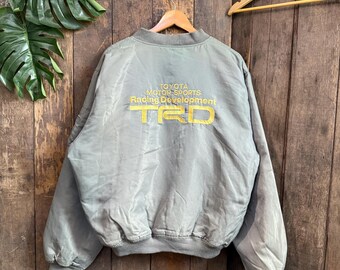 Klassische TOYOTA TRD Racing Entwicklung Bomberjacke MA-1