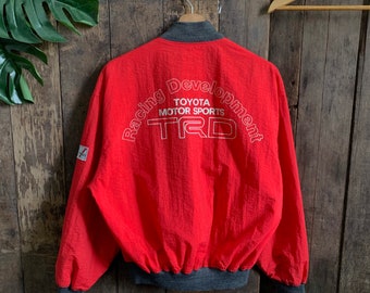 TOM’S レーシング 80s 日本製 ナイロンジャケット AE86ヴィンテージ Vintage Tom's Racing Jacket Not Trd Toyota Supra Celica Ae86