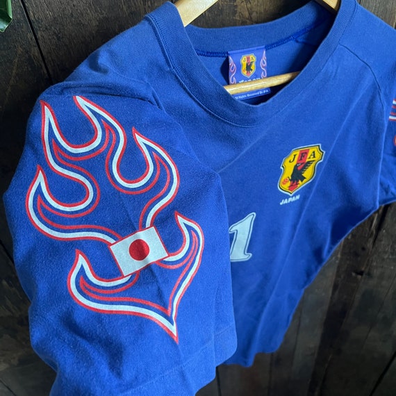 新品タグ付　サッカー日本代表 U-23 チーム Tシャツ 1996年 199x - Rare Vintage Official Goods JFA 1996 Japan #10
