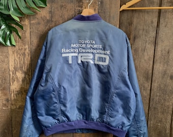 Vintage Tom's Racing Jacket Not Trd Toyota Supra Celica Ae86