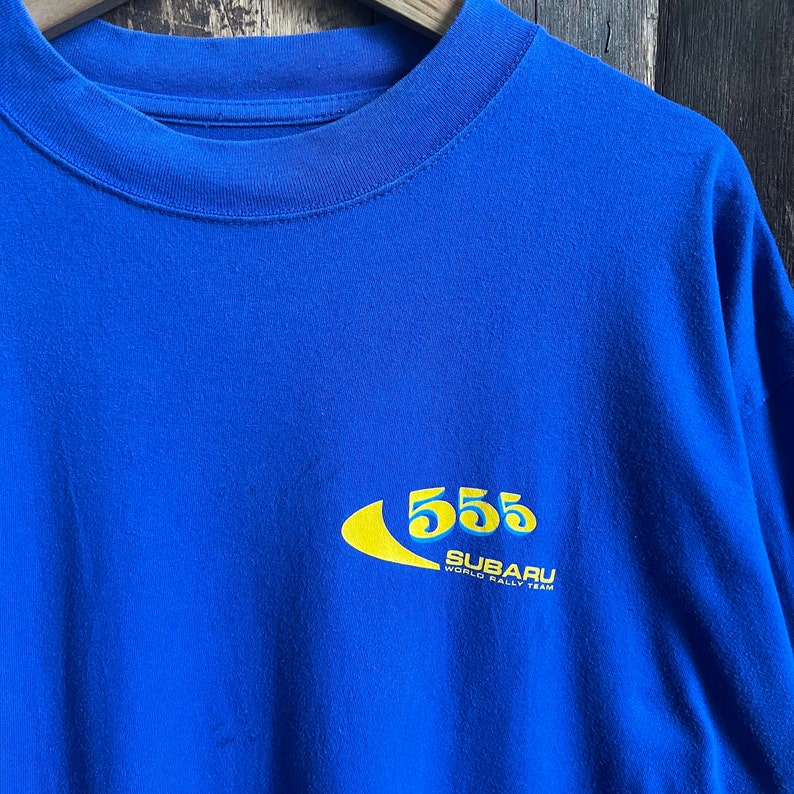 Vintage Subaru 555 World Rally Team Tshirt - Etsy
