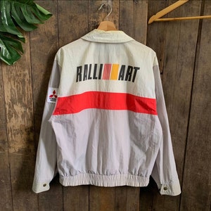 Vintage Mitsubishi Ralliart Leichte Jacke