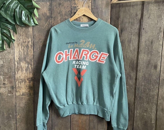 Vintage Le Mans 24h Charge Racing Team Sweatshirt - Etsy