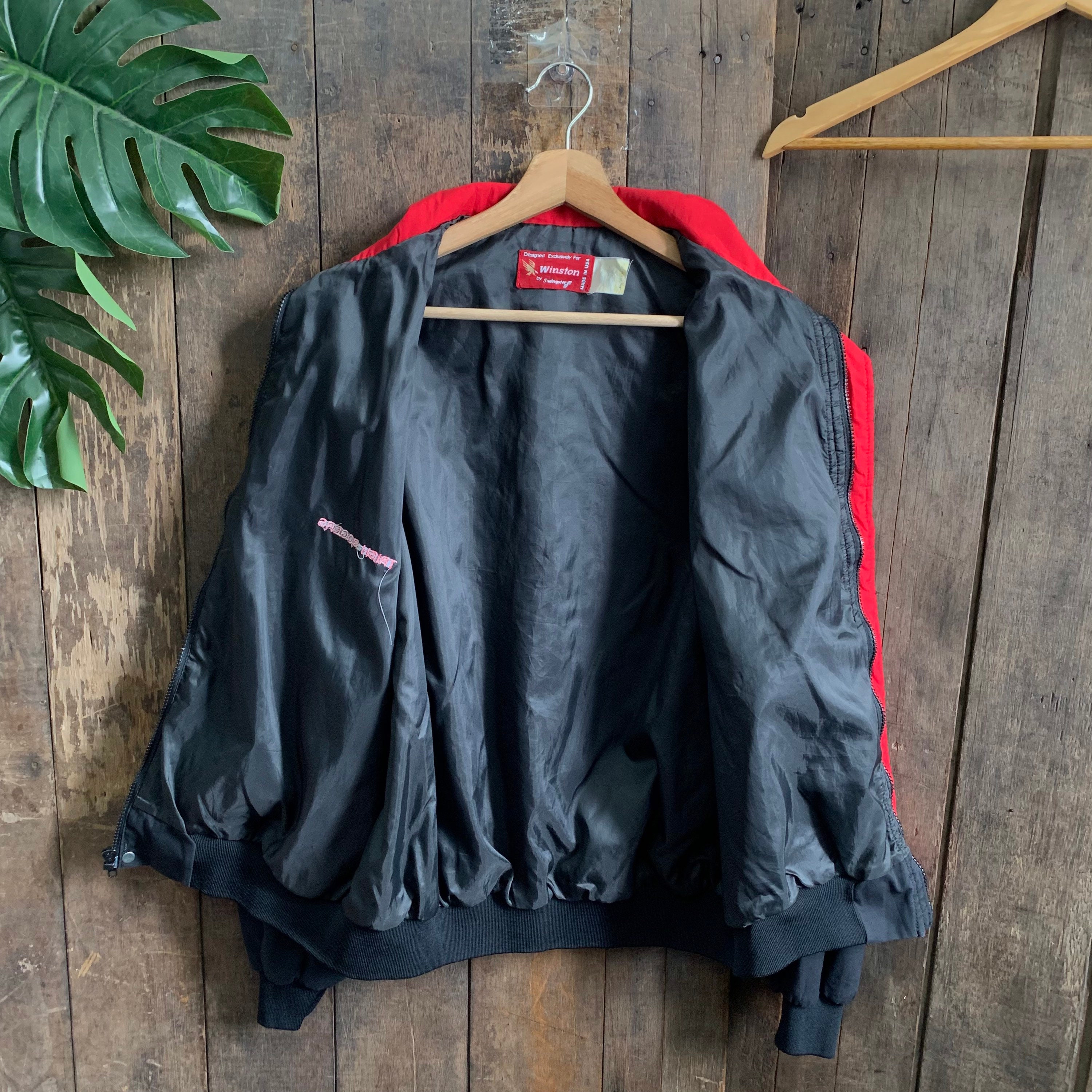 Vintage Swingster Winston Racing Team Jacket - Etsy