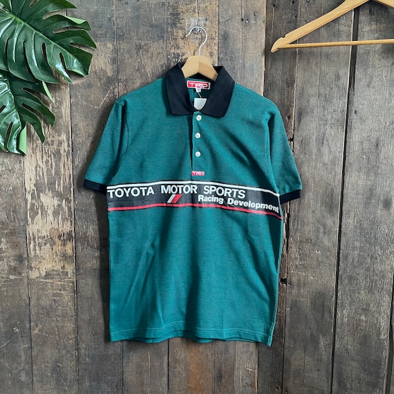 Vintage Toyota TRD Motorsports Polo Tshirt - image 1