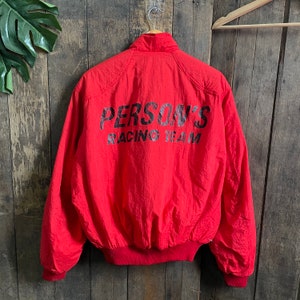 Vintage Person’s Racing Team Bomber Jacket