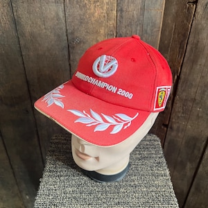 Vintage Michael Schumacher F1 World Championship 2000 Hat