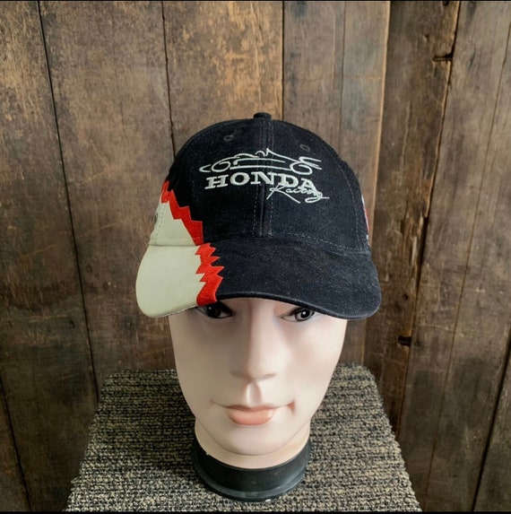 Fox Racing Hat Factory Effex Honda Racing Trucker Hat Black