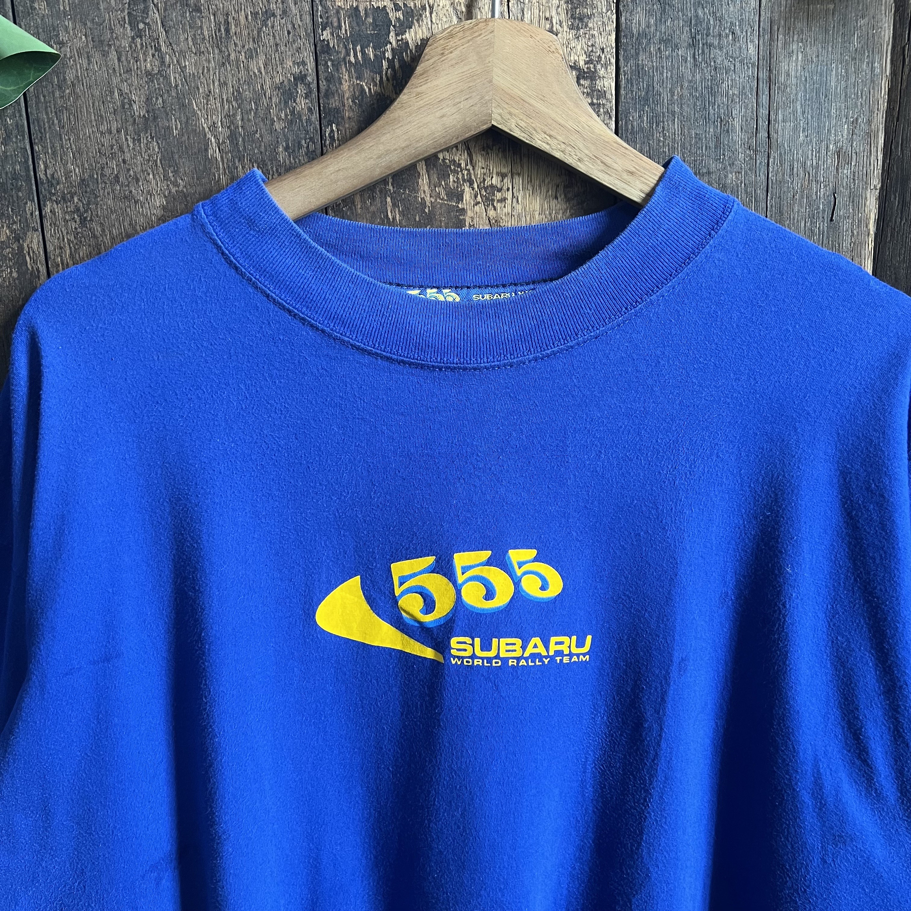 Vintage Subaru 555 World Rally Team Tshirt - Etsy