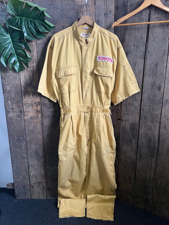 Vintage Toyota Coverall Jacket - Etsy
