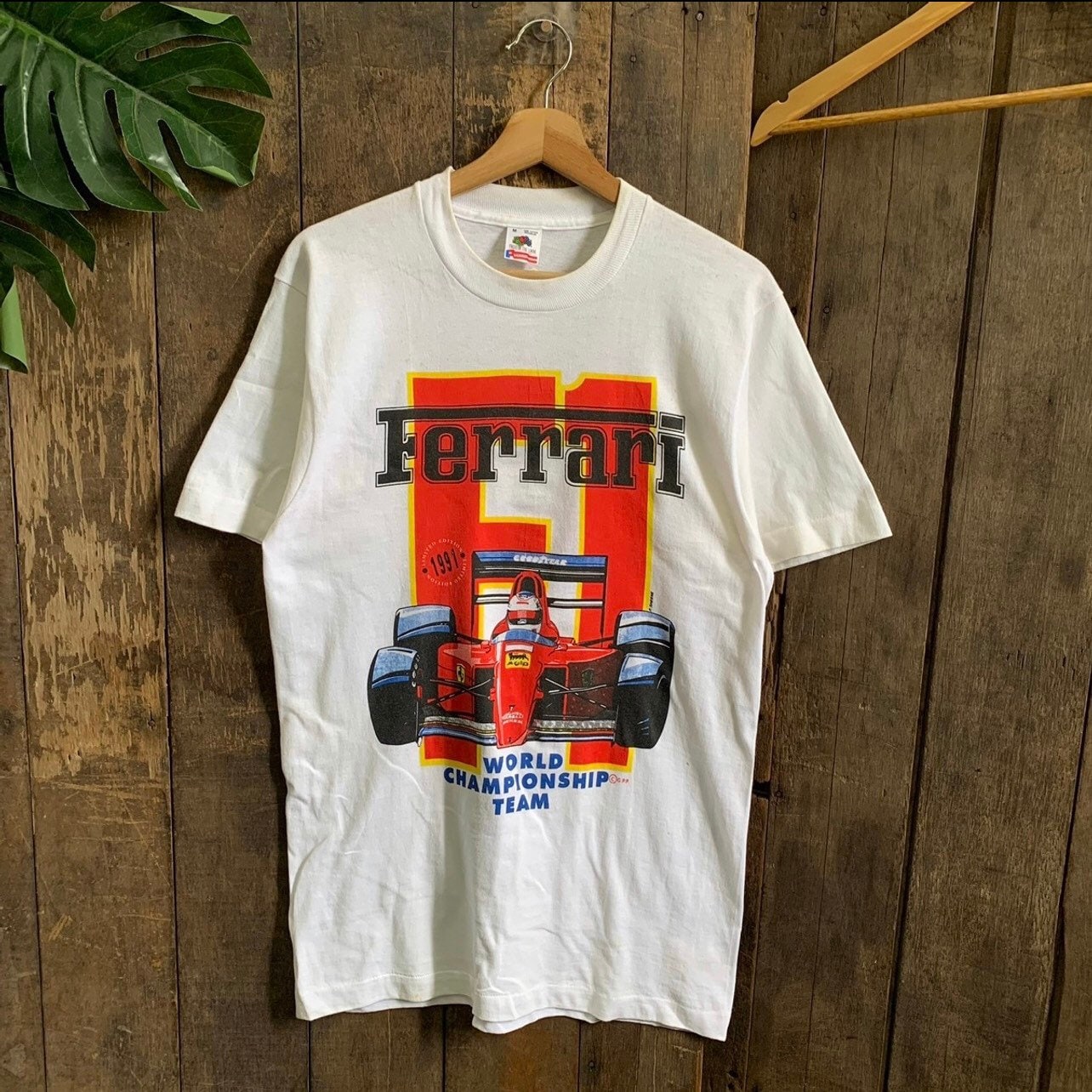 Vintage 90's Ferrari F1 World Championship Tshirt