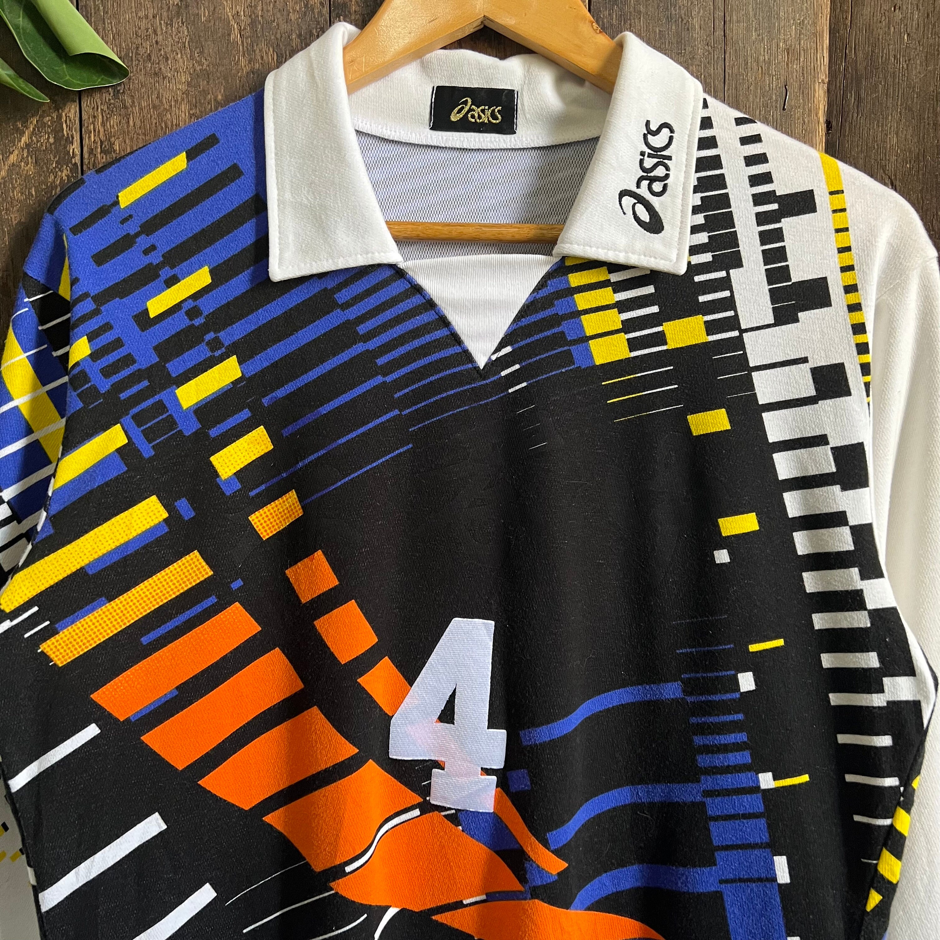 Vintage Asics Japan Longsleeve Football Shirt - Etsy