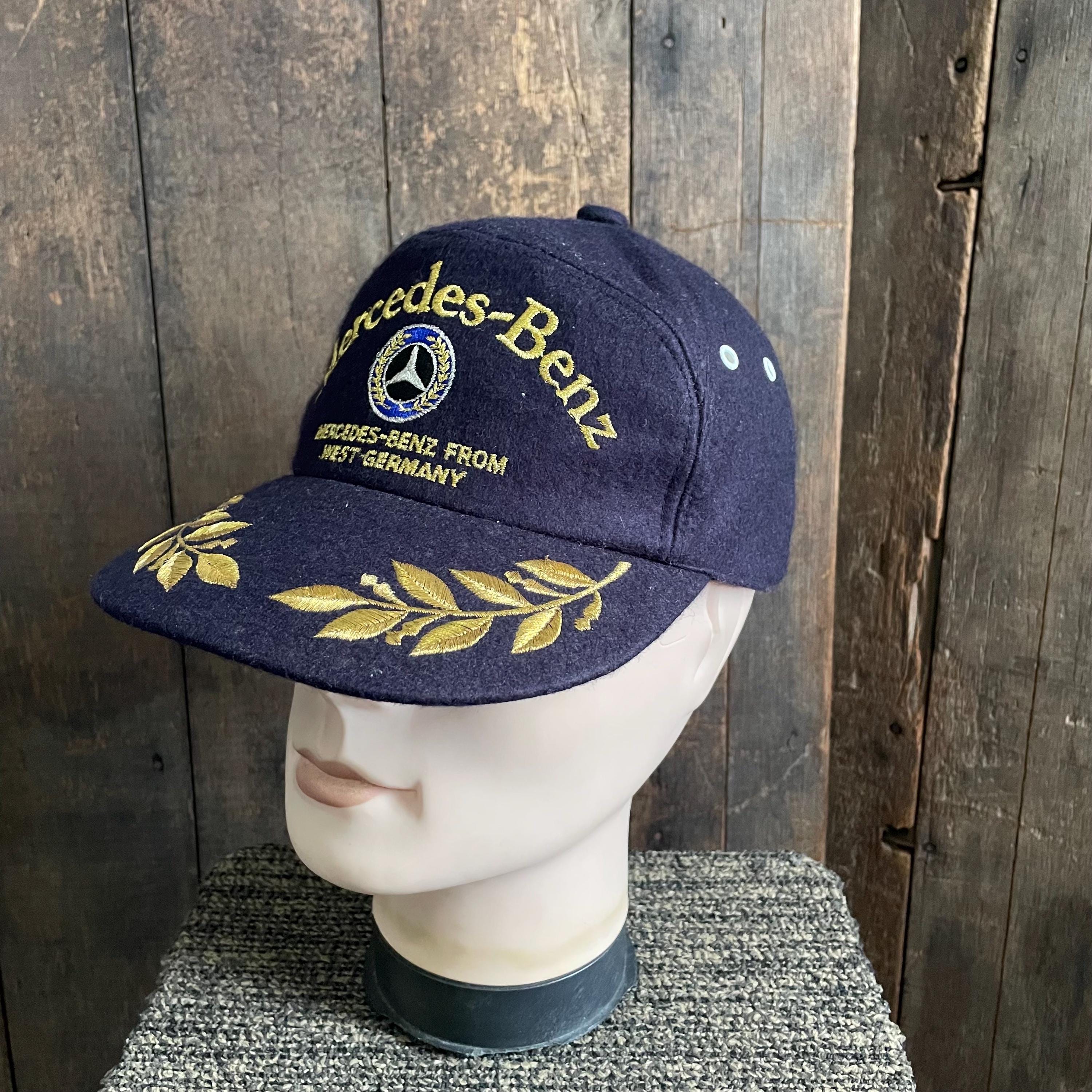 M1462 Vintage 80s 90s 本革 メルセデス ベンツ キャップ Vintage Mercedes Hat - Etsy Canada