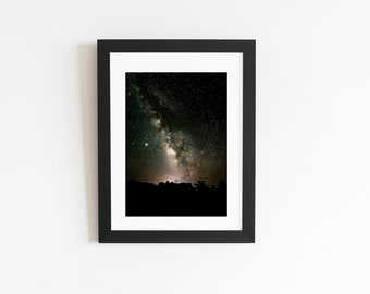 Night Sky Print, Milky Way Print, Astro Wall Art