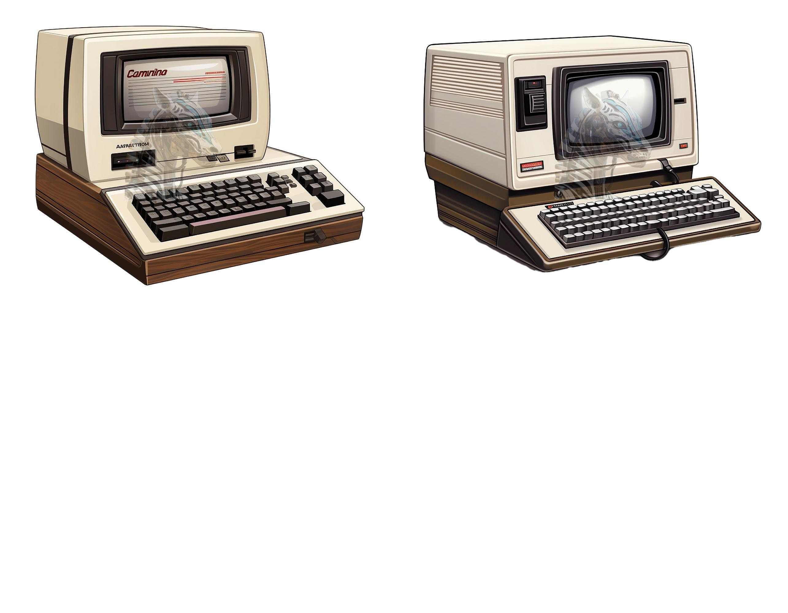 Vintage Commodore 64 Clipart: Retro Computer Graphics (digital Download ...