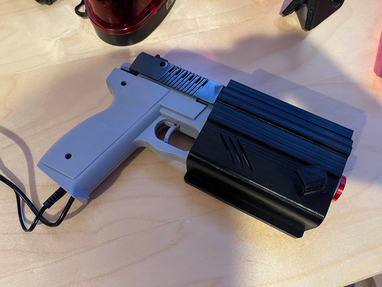 Gun4ir Super Jolt Arcade Lightgun Holster With Wire Management Etsy