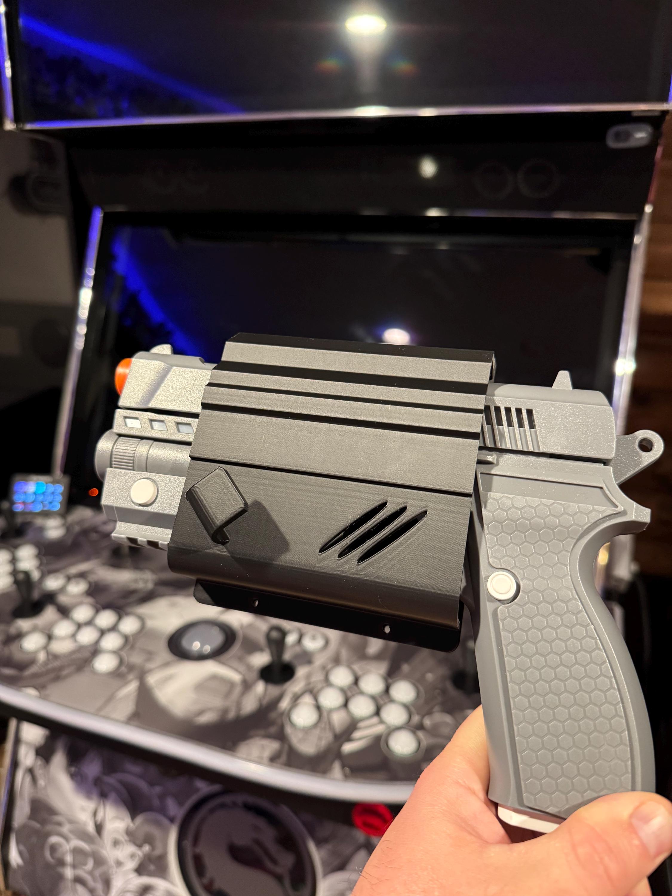 Rs3 Reeper Retro Shooter RS3 Reaper Arcade Lightgun Holster With Wire Management ...