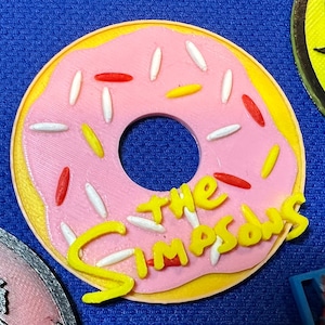 The Simpsons Donut Arcade Joystick Dust Covers