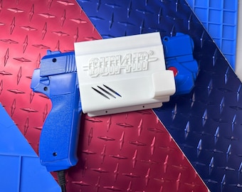 Ultimarc AimTrak Custom Color Logo Arcade Lightgun Holster with wire management