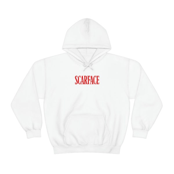 SCARFACE Hoodie, Tony Montana Retro Hoodie, Al Pacino Hoodie, Vintage Scarface Sweatshirt, TONY MONTANA Hoodie, The World is Yours Hoodie