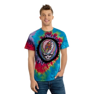 Jerry Steal Your Face Premium Grateful Dead Tie-Dye Shirt