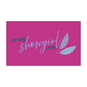 Showgirl Era Car Magnet, Fun Swift Auto Decor, Gift for Showgirls, Dance Enthusiasts, Vibrant Accessory, Gift for Her Girl Taylor, Pink Car