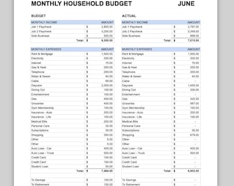 Pay Stub Template (Aftertax), Earnings Statement - Excel & Numbers
