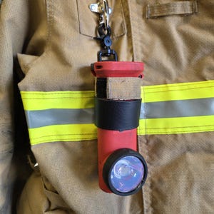 Firefighter Flashlight Holder