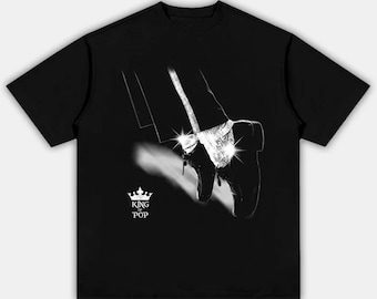 Michael Jackson Graphic Unisex T-shirt, King Of Pop V3 Shirt, Vintage 90s Styles Shirt, Fan Gift, Gift for Fan, Best Popular Shirt