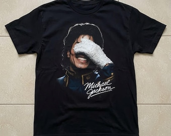 Michael Jackson King Of Pop Signature Glove T-shirt, King Of Pop Shirt, Vintage 90s Styles Shirt, Fan Gift, Gift for Fan, Best Popular Shirt