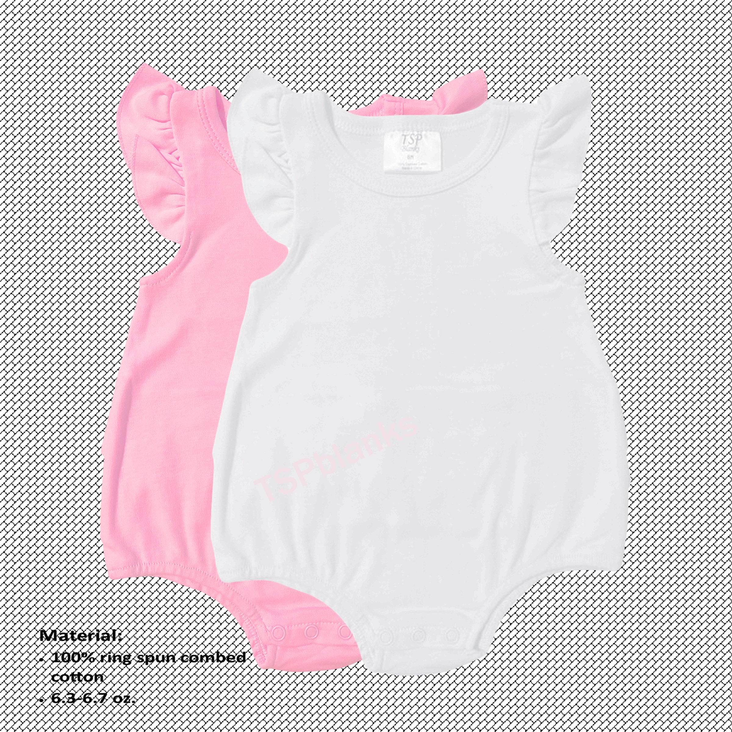 Baby ruffle rompers best sale wholesale