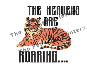The Heavens Are Roaring Graphic Tee - 2 options
