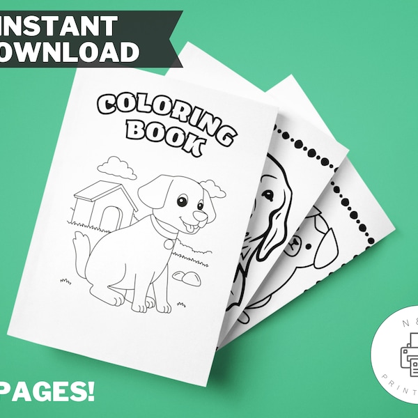 Furry Coloring Pages - Etsy