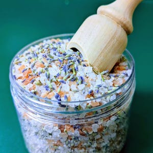 Lavender Muscle Foot Soak Bath Salts