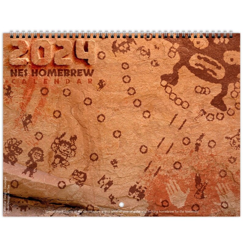 2024 NES Homebrew Calendar USA & Canada Only Etsy