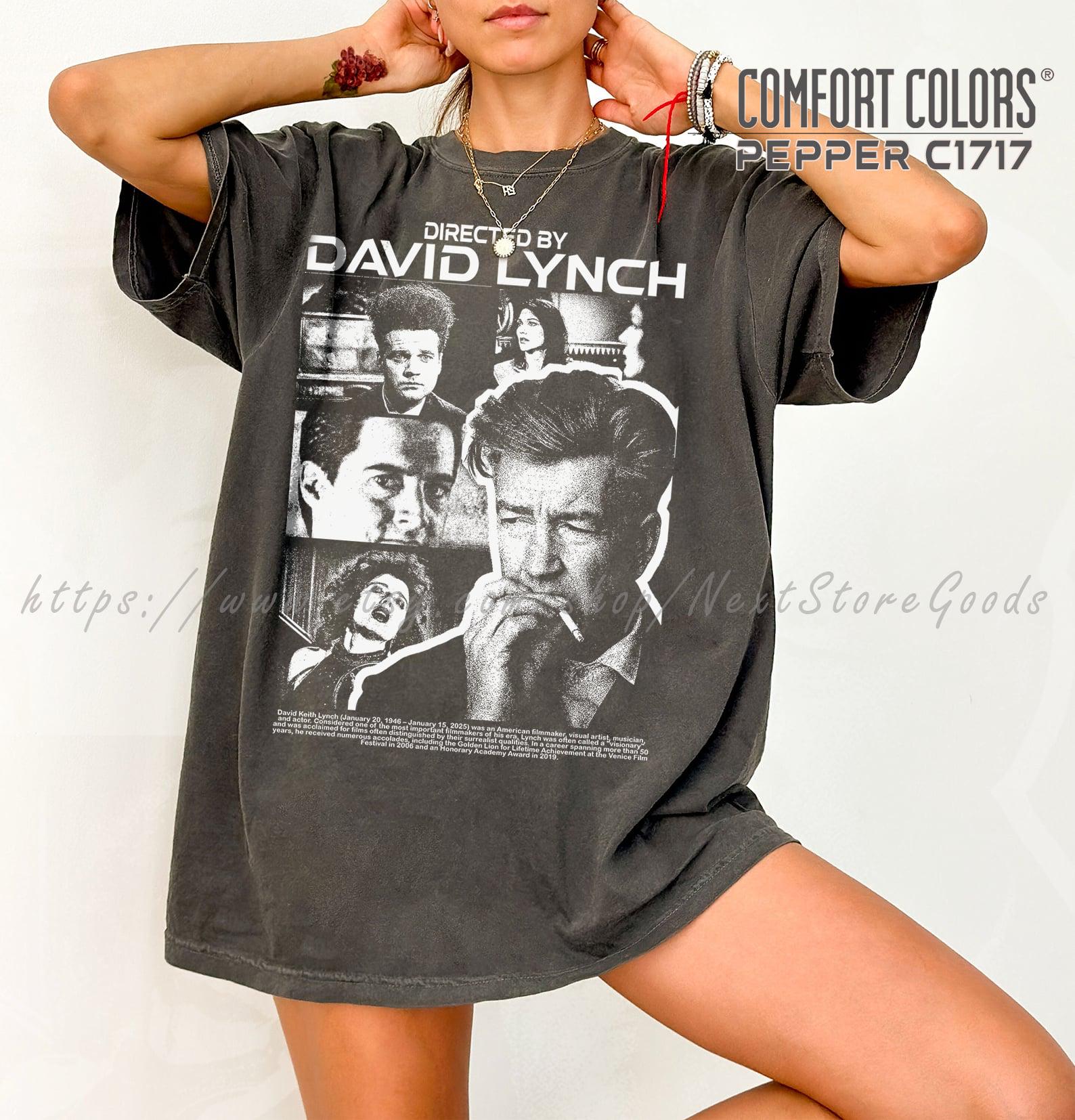 David Lynch Graphic Tee: Comfort Colors Twin Peaks Shirt