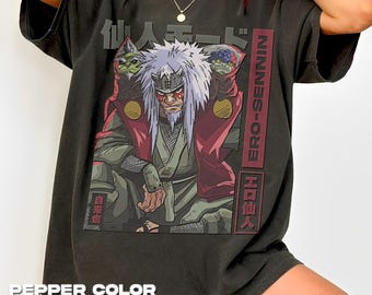 Legendary Ero Sennin Toad Sage Anime T-Shirt | Anime Style Graphic Tee  TNGN