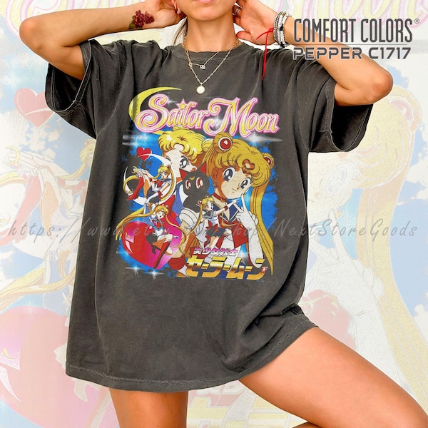 Sailor Moon Anime T-Shirt: Japanese Manga Graphic Tee ID