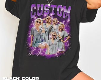 Custom Comfort Colors Girlfriend T-Shirt, Bootleg Style