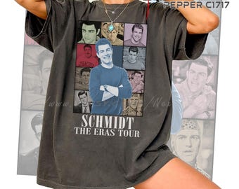 Schmidt New Girl TV Series The Eras Tour Unisex Softstyle T-Shirt
