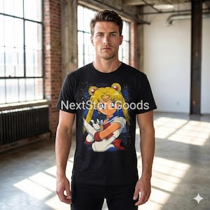 Sailor Moon T-Shirt: Retro 90s Anime Manga Tee ID image 4